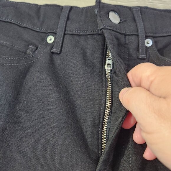 Everlane The Way-High Skinny Jean Crop Length In Black Women's Size 29 - Picture 7 of 11